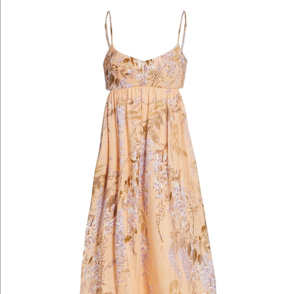 NWT Zimmermann Rosa Floral Midi Dress